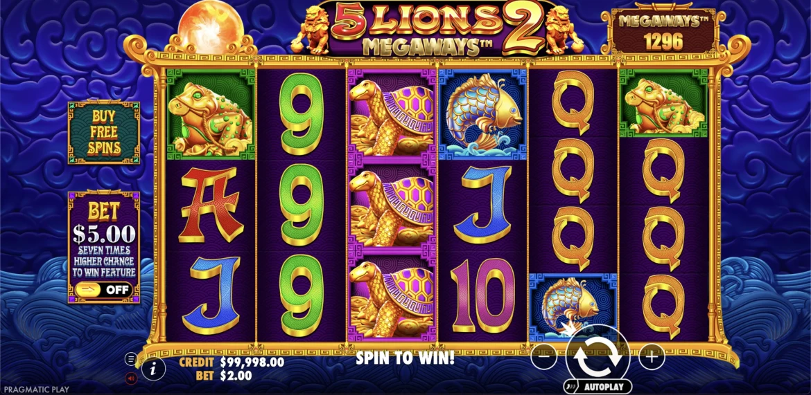 5 Lions Megaways 2