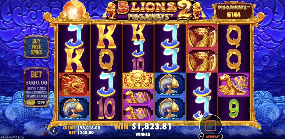 5 Lions Megaways 2