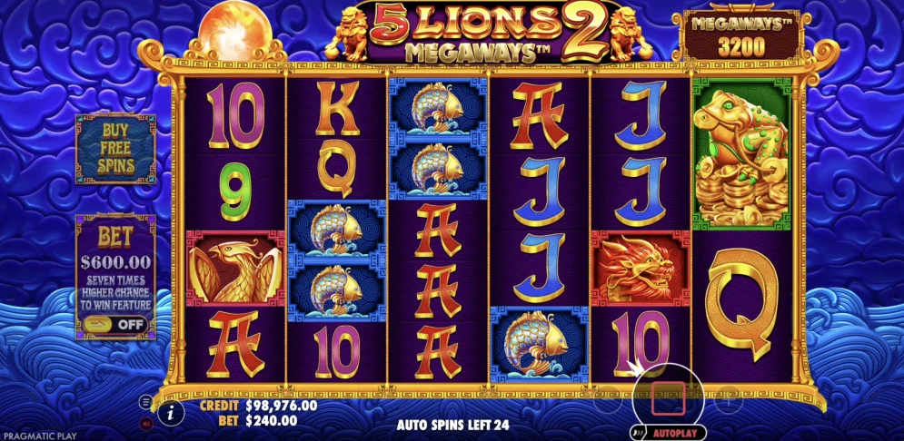 5 Lions Megaways 2
